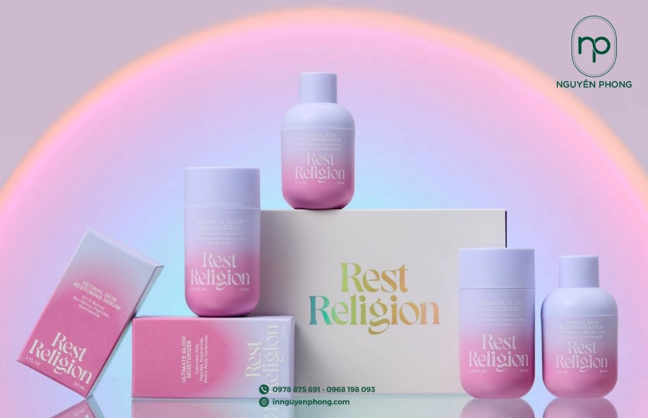 In ấn hộp giấy đựng mỹ phẩm theo yêu cầu